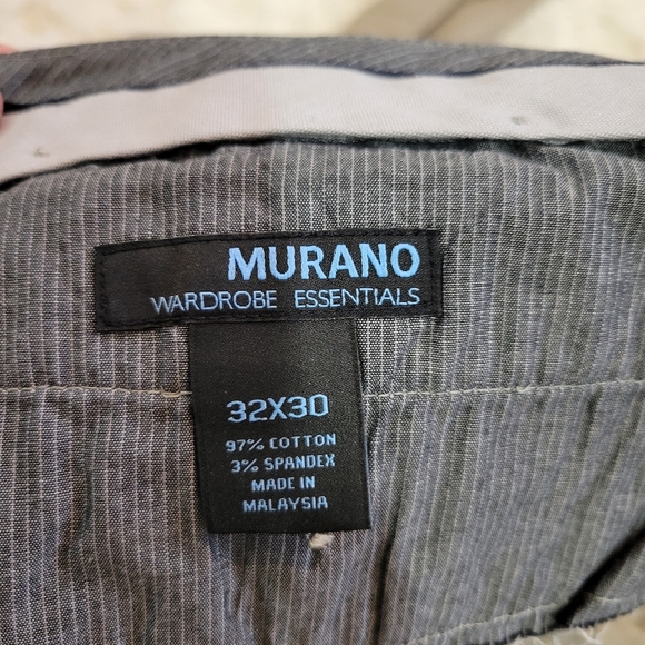 Murano Wardrobe Essentials Men Business Casual Beige Dress Pants Size 32W x 30L - Picture 7 of 8